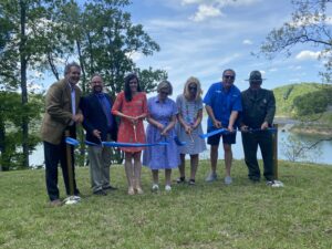 Ribbon-cutting ceremony held for opening of Tygart Lake State Park's Adventure Lake